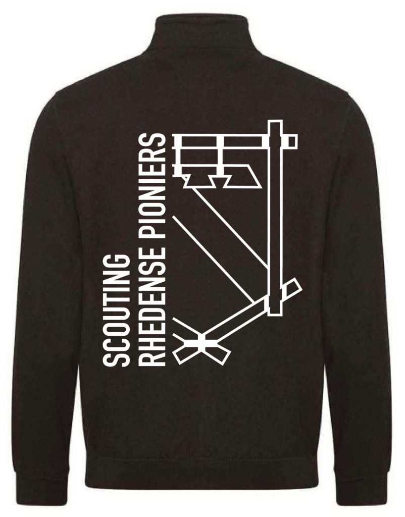 Impressie RP-beeldmerk achterkant RP-kleding